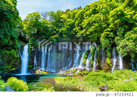 静岡県 白糸ノ滝 静岡県 白糸ノ滝 97233421