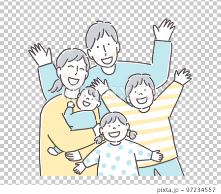 好朋友一家五口 97234557