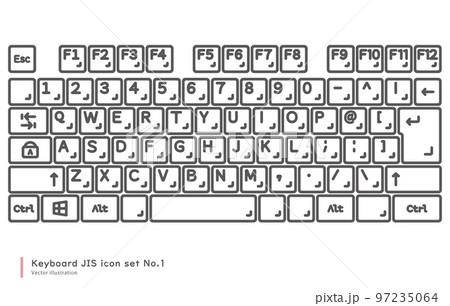 シンプルで使いやすいJISキーボードNo.1 97235064