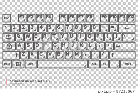 簡單易用的美式鍵盤No.1 97235067