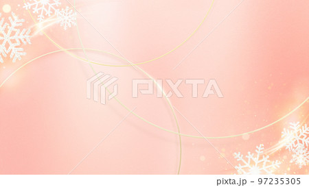 エレガントな雪の背景 97235305