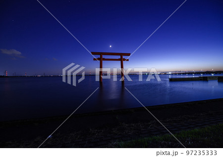 鹿島神宮　一之鳥居　鹿嶋市 97235333