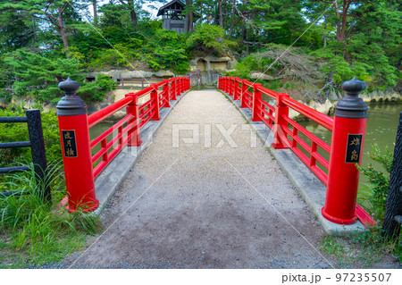 松島 雄島 渡月橋(宮城県松島町) 松島 雄島 渡月橋(宮城県松島町) 97235507