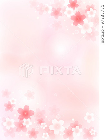 桜フレームデザイン 桜フレームデザイン 97235751