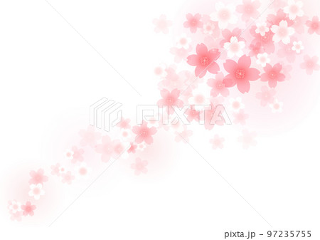 桜フレームデザイン 97235755