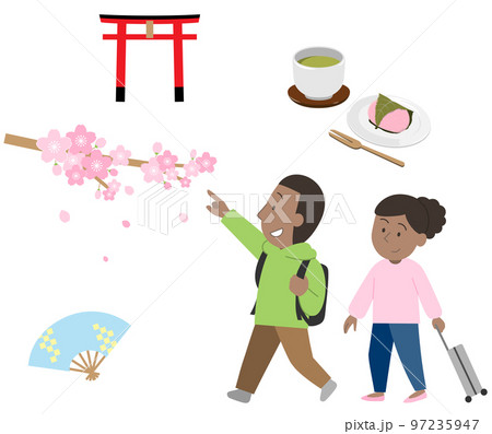 旅行するカップル6・春 97235947