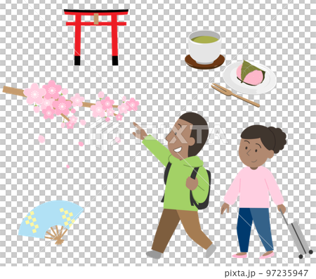 旅行するカップル6・春 97235947