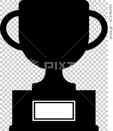 Trophy simple illustration icon Trophy simple illustration icon 97236393