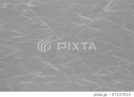 和紙のテクスチャー　手漉雲竜紙　灰色　薄墨色 97237013
