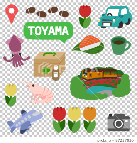 富山のアイコン　線無し 97237030