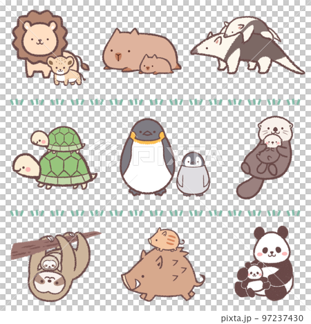 動物の親子まとめ2 97237430