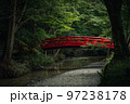 小国神社と赤い橋 97238178