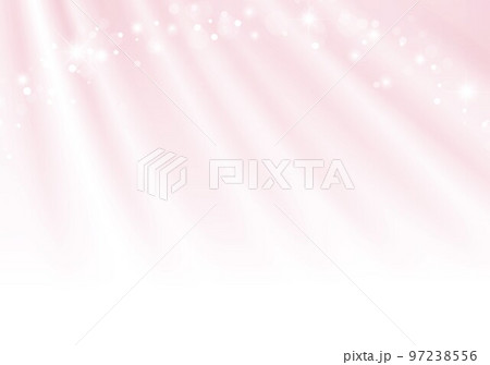 ピンク色のカーテン背景 97238556