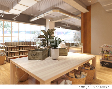 カフェショップの風景 カフェショップの風景 97238657