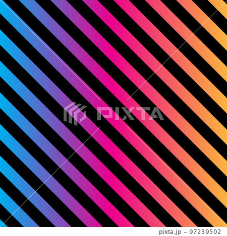 Black color gradient stripes pattern. Abstract background. Vector illustration.	 97239502