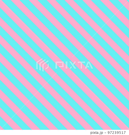 Blue pink stripes pattern. Abstract background. Vector illustration.	 97239517