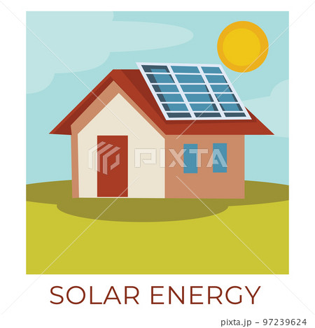 Solar energy accumulating natural resources for electricity usage 97239624
