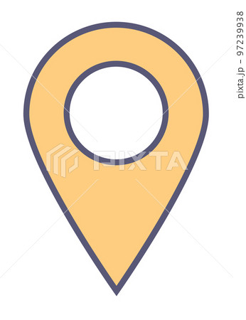 Location pointer or geotag, navigation and gps marker 97239938