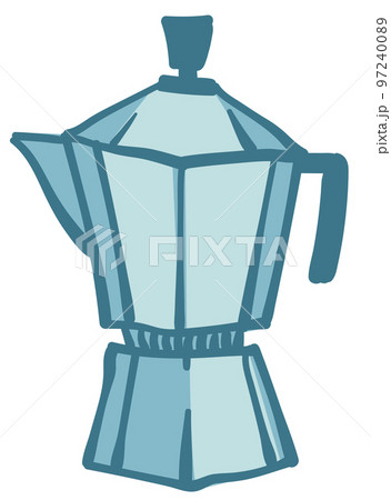 Geyser coffee machine, equipment for making caffeine drinks Geyser coffee machine, equipment for making caffeine drinks 97240089