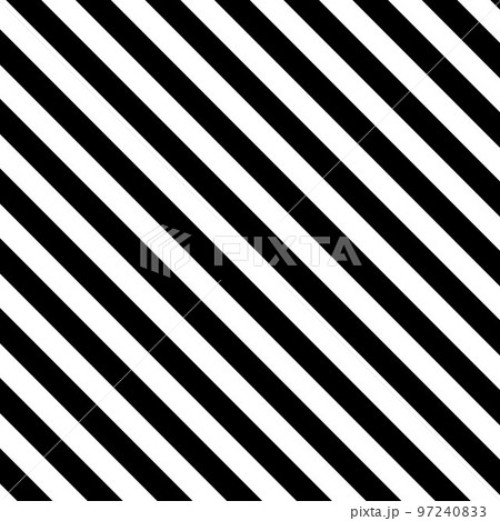 Black white stripes pattern. Abstract background. Vector illustration.	 97240833