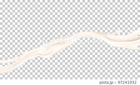 與流動的牛奶光柵材料的保險開關背景 97241932