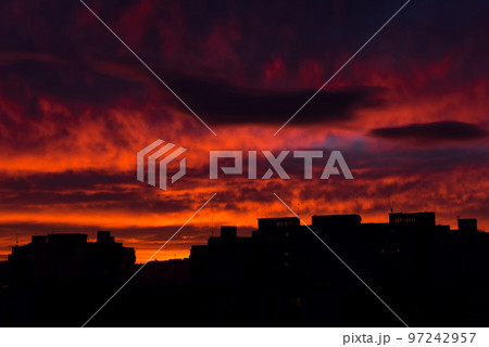 Sunrise in the city 97242957