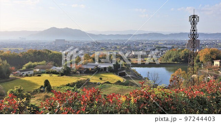 阪和自動車道紀の川SAからの風景（和歌山県和歌山市） 97244403