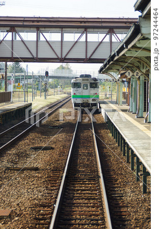 宗谷本線からの風景　名寄駅（キハ40系） 97244464