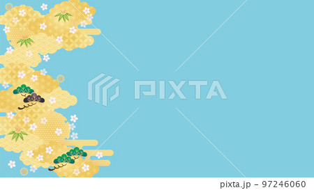 bg素材-さくら1-2ベク 97246060