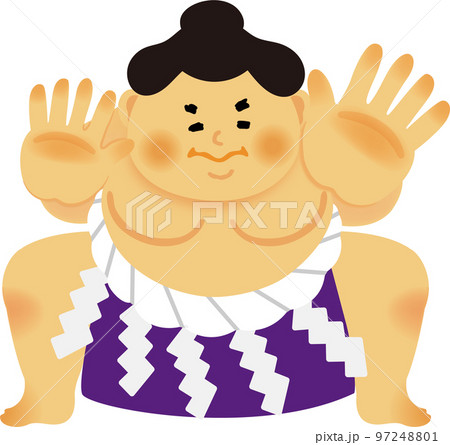 力士のイラスト 97248801