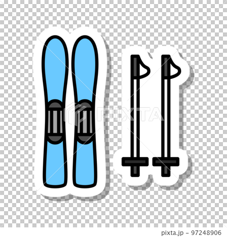 sticker sports equipment illustration ski sticker sports equipment illustration ski 97248906