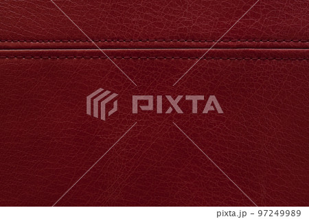 Red leather texture background 97249989