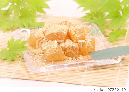 わらび餅　甘味　茶うけ　もみじの葉 97250140