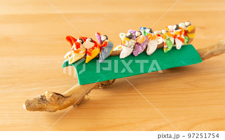 南天九猿 縁起物 さるぼぼ 和小物 南天九猿 縁起物 さるぼぼ 和小物 97251754