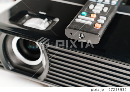 Black Universal video Projector with remote control  97253932