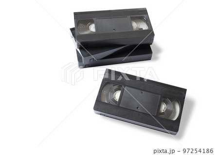 ビデオテープ、VHS【透過】 ビデオテープ、VHS【透過】 97254186