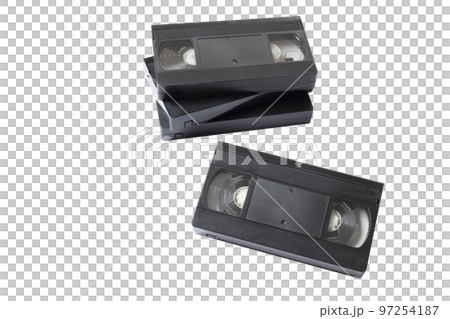 ビデオテープ、VHS【透過】 ビデオテープ、VHS【透過】 97254187