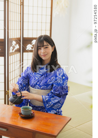 有松絞りの浴衣 南部鉄器 有松絞りの浴衣 南部鉄器 97254580