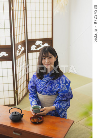 有松絞りの浴衣 南部鉄器 有松絞りの浴衣 南部鉄器 97254588