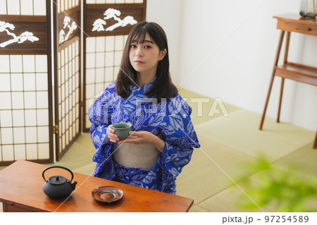 有松絞りの浴衣 南部鉄器 有松絞りの浴衣 南部鉄器 97254589