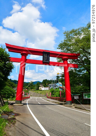 高龍神社 大鳥居(新潟県) 高龍神社 大鳥居(新潟県) 97254976