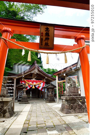 高龍神社　大鳥居（新潟県） 97255010