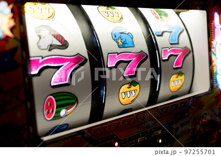 スロットマシン 777揃い ボーナススタート スロットマシン 777揃い ボーナススタート 97255701