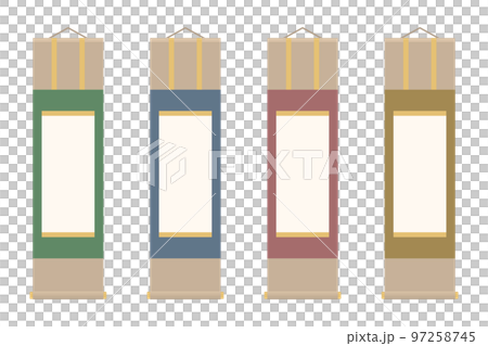 hanging scroll color set 97258745