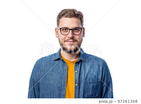 Male in eyewear portrait 97261308