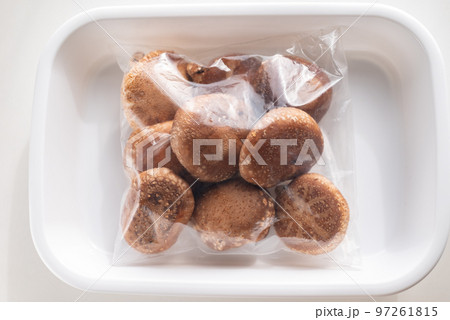 保存している椎茸 保存している椎茸 97261815