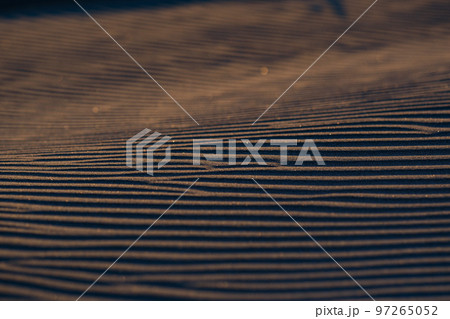 風紋 砂浜 風紋 砂浜 97265052