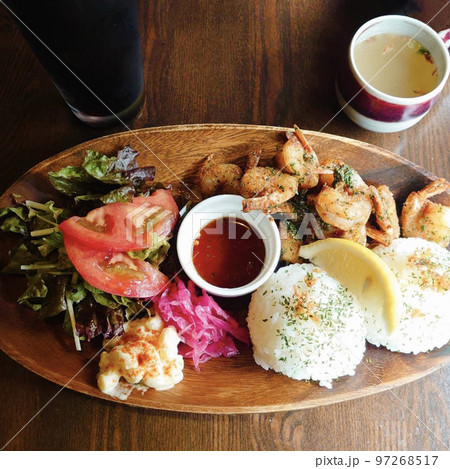 ガーリックシュリンプセットの写真 97268517