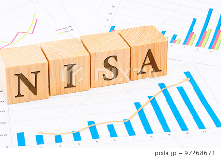 NISA(少額投資非課税制度)のイメージ素材 NISA(少額投資非課税制度)のイメージ素材 97268671