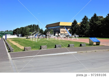 平和の灯公園（北海道北広島市）の写真素材 [97269106] PIXTA